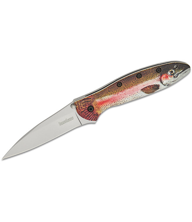 Kershaw 1660TROUT Ken Onion Leek Assisted Liner Lock Flipper Knife 3in