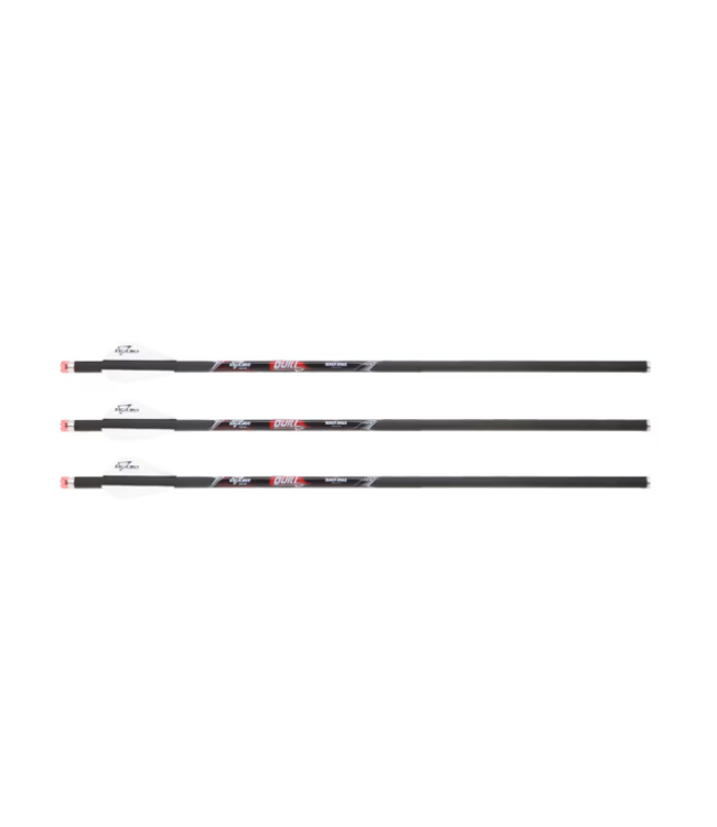 Quill Arrows With Illuminated Carbon Arrows (3pk)