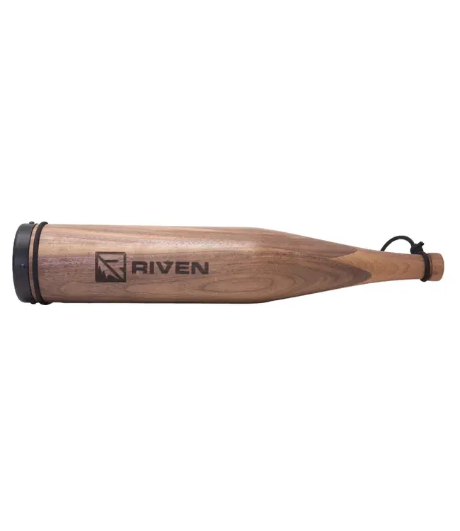 Riven Cambium Elk Bugle Tube Black Walnut
