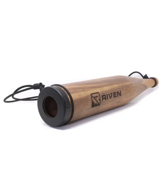 Riven Cambium Elk Bugle Tube Black Walnut