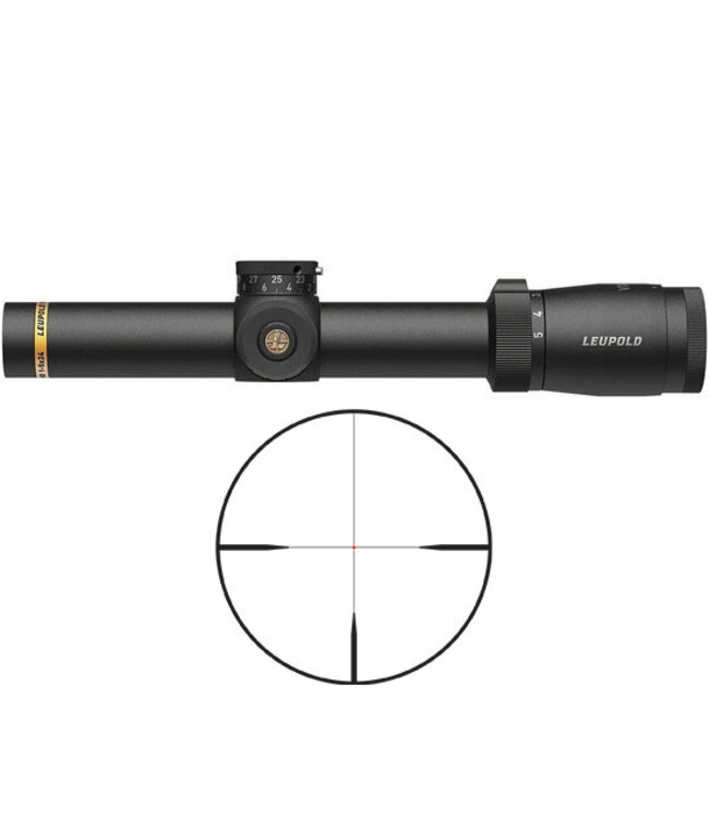 Leupold VX-5HD 1-5x24 (30mm) CDS-ZL2 Illum. FireDot Duplex