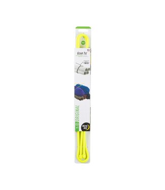 Nite Ize Nite Ize Gear Tie Loopable Reusable Rubber Twist Tie 64" Neon Yellow
