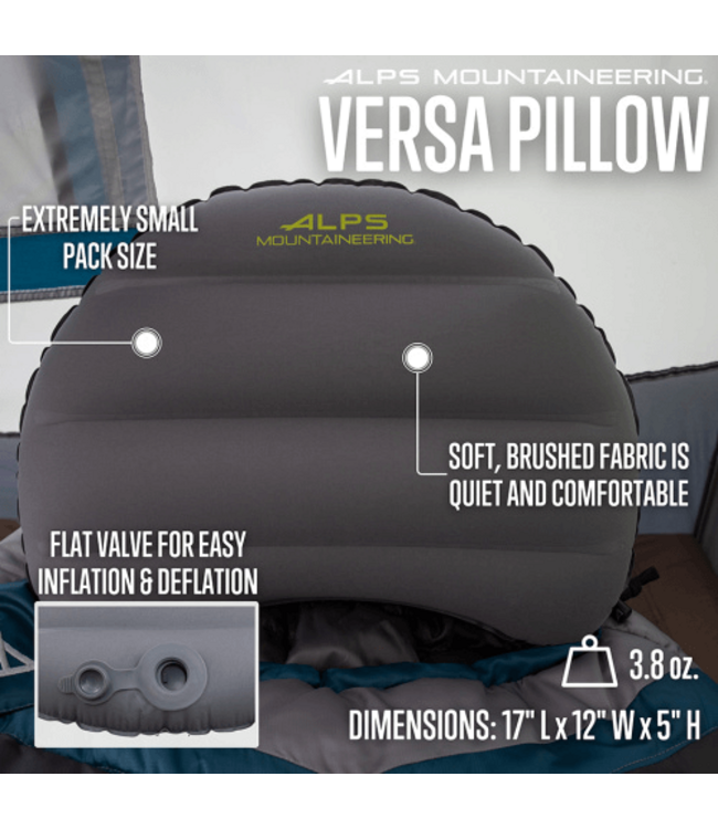 Alps Mountaineering Alps Versa Pillow Grey
