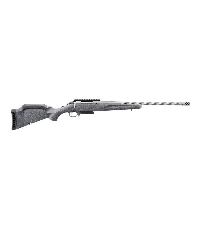 Ruger American Gen II Standard Gun Metal Gray Cerakote with Gray Splatter 20" Bolt