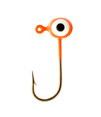 Mr. Crappie Strike King Mr Crappie Teen-Zee Sausage Head 1/16oz Flo Orange
