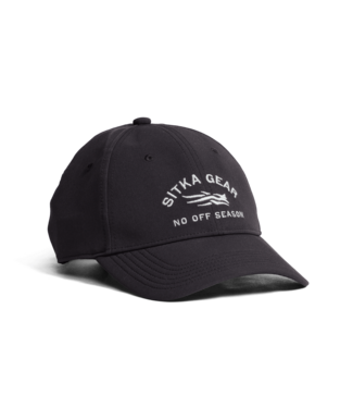 Sitka Sitka No Offseason Lo Pro Strapback Hat Sitka Black