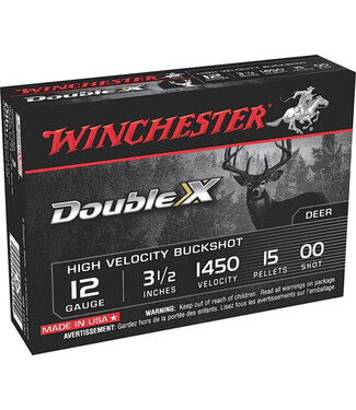 Winchester 12GA Double X  3.5" 00 Shot