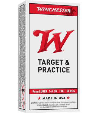 Winchester Winchester USA Ammunition 9mm Luger 147gr Full Metal Jacket