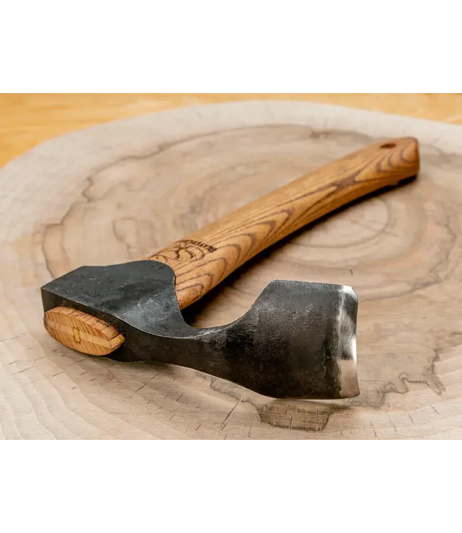 Beavercraft Compact Wood Carving Adze Ashwood Handle w/Sheath