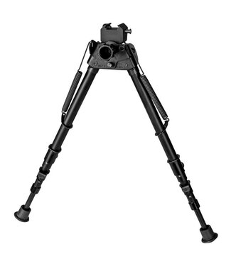 S-25C-QDH Bipod Sling Swivel Stud Mount Quick Detach Head 12" to 25" Black