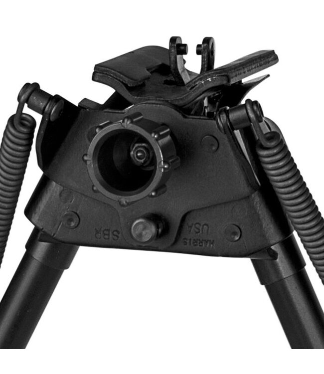 S-BR-QDH Bipod Sling Swivel Stud Mount Quick Detach Head 6" to 9" Black