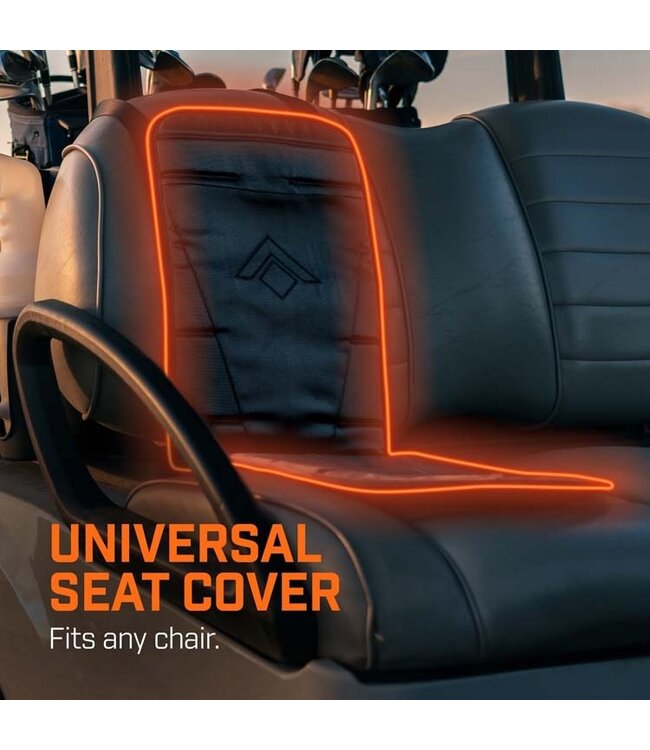 Rechargeable Heated Seat Cover Black