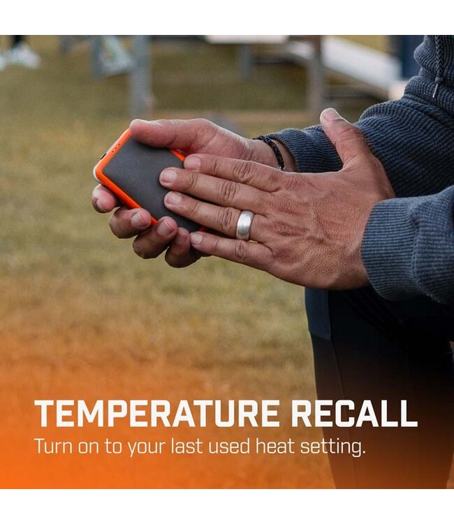 10K Rechargeable Hand Warmer w/Integrated Flashlight