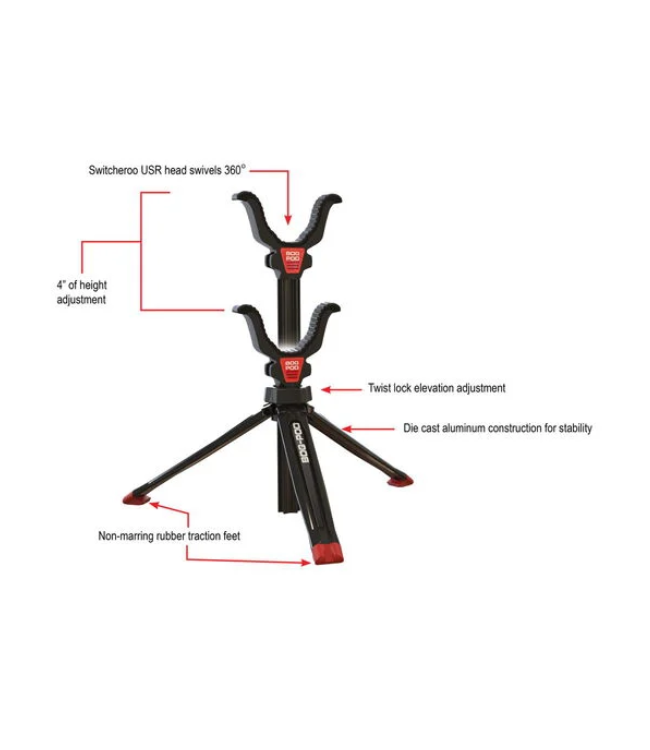 Rapid Shooting Rest Black