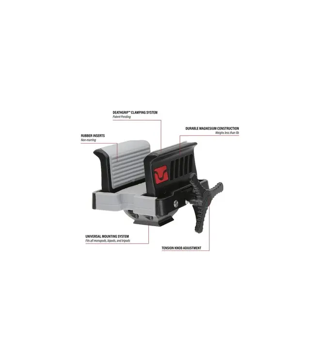 BOG Deathgrip Ultralite Clamping Tripod Head