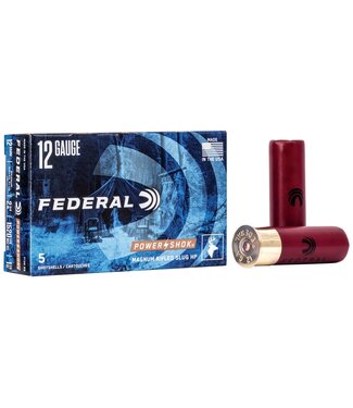 Federal Cartridge Co. Federal Power-Shok Rifled Slug 12 ga 2 3/4" MAX 1 1/4 oz Slug, 5/box