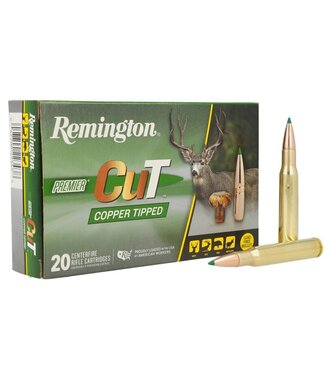 Remington Ammo Premier CuT 30-06 SPRG 150gr BT Copper Tipped 20rd