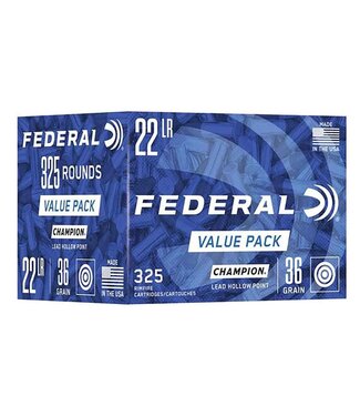 Ammo Champion Training 22 LR 36gr LHP 325rd