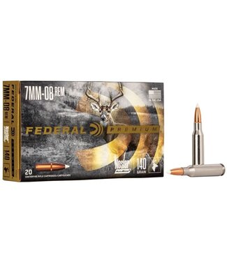 Premium Nosler AccuBond Ammunition 7mm-08 140gr