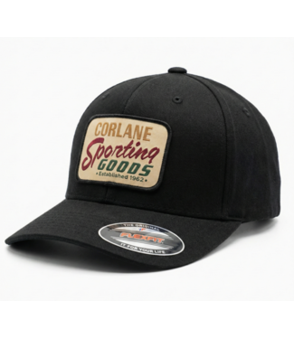 Corlane Flexfit Hat Black/Hunt Hard Logo Lg/Xlg - LTD Edition '26
