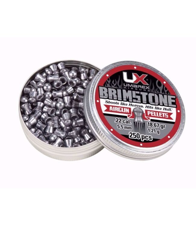 Brimstone Airgun Pellets 22 Cal 18gr 250pc