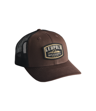 Leupold Mt Hood Trucker Hat Brown
