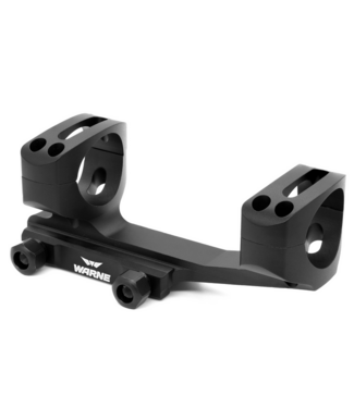 Warne Gen 2 Extended Skeletonized 30mm MSR Mount Black