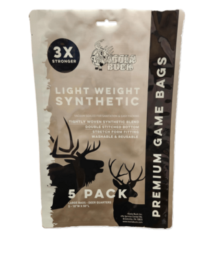 Koola Buck KOOLA BUCK DEER QUARTER GAME BAGS 5 PACK