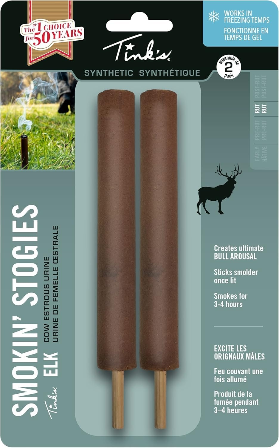 Smokin' Stogies Elk Cow Estrus 2 Pack | Corlane Sporting Goods ...