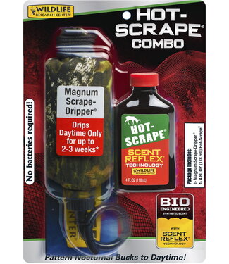 Wildlife Research Center - Dripper / 4oz Hot Scrape Synthetic