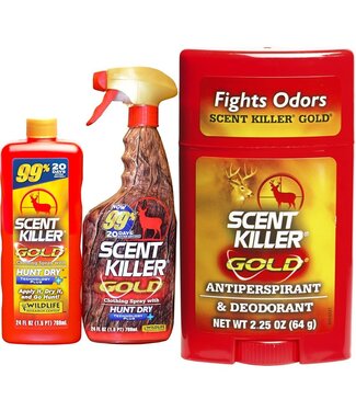 Wildlife Research Center Scent Killer - Gold Combo Pack