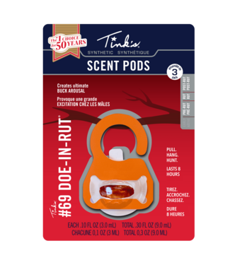 Tinks Synthetic #69 Scent Pods 3 Pack
