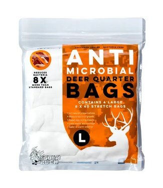 Koola Buck Anti Microbial Game Bags Deer Quarter Large