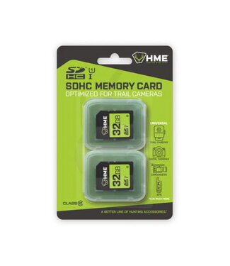 SDHC MEMORY CARD 32GB 2-PK