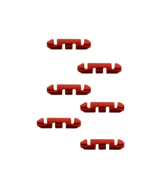 Scotty 2008 Stopper Beads For Braided Line Red 6pk