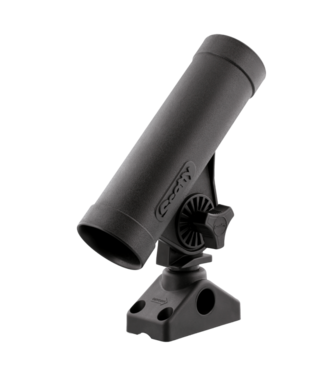 Scotty 0250 Rodmaster Adjustable Tube Rod Holder Black w/0241