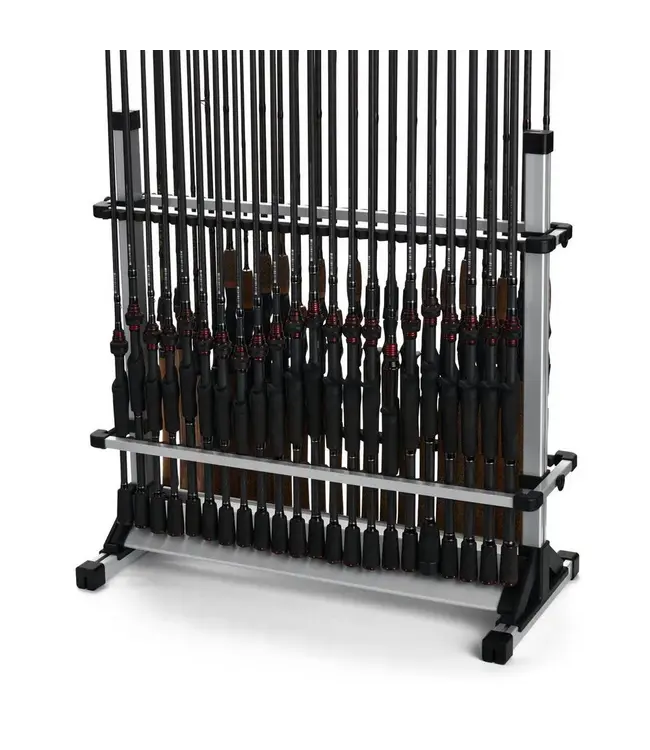 Floor Standing Rod Rack Holds 44 Rods