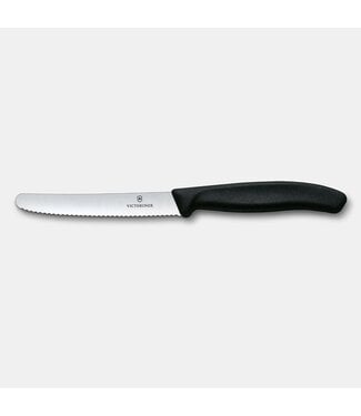Victorinox 6.7833 Paring 4 1/2in Serrated Black