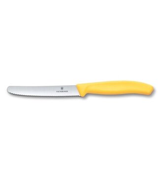 6.7838.C1 Paring 4.5" Serrated Yellow