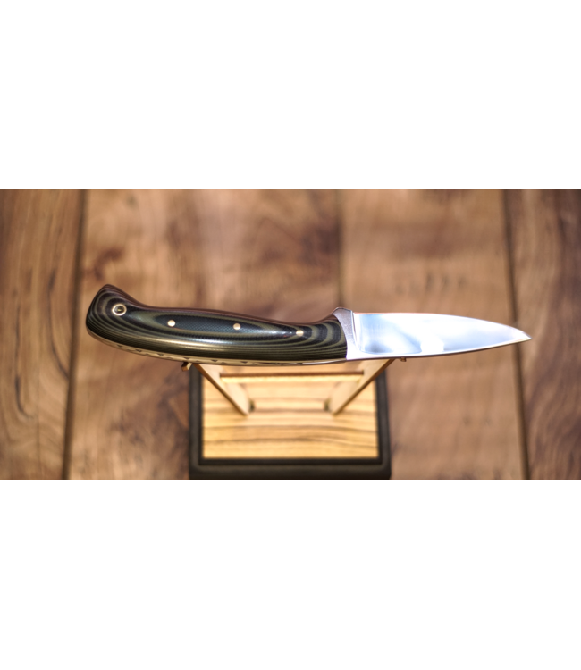 callsen custom knives wc-134   green mountains skinner
