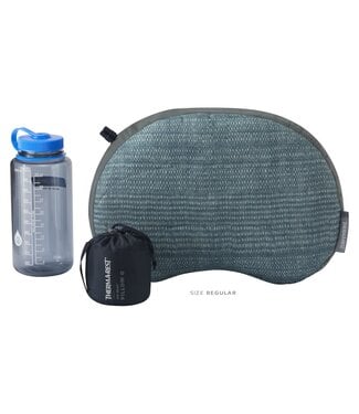 Therm-a-Rest Airhead Pillow Regular 11x15.5x4in Blue Woven Dot