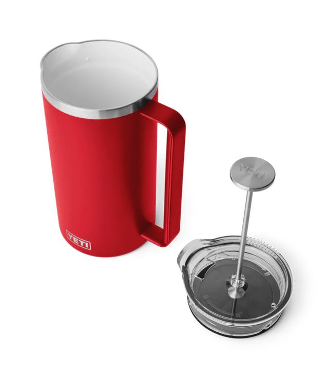 Yeti Rambler French Press Rescue Red 64oz