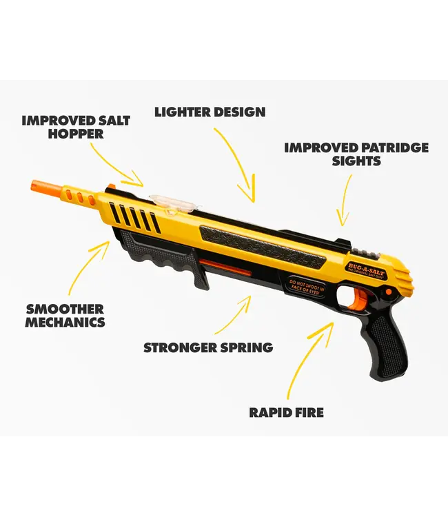 Bug-A-Salt Yellow 3.0 Salt Gun
