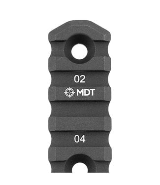 Rails-M-LOK Picatinny Rail-2.5"(5 Slots)-Black (2026)