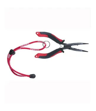 Bent Nose Pliers 6in Red/Grey/Black