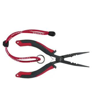 Straight Nose Plier 6in Red/Black