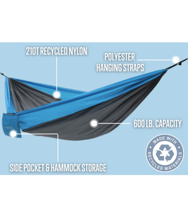 Alps Mountaineering Cirrus Hammock Blue/Charcoal
