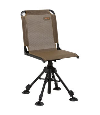 Alps Outdoorz Stealth Hunter Swivel Hunting Blind Chair Brown