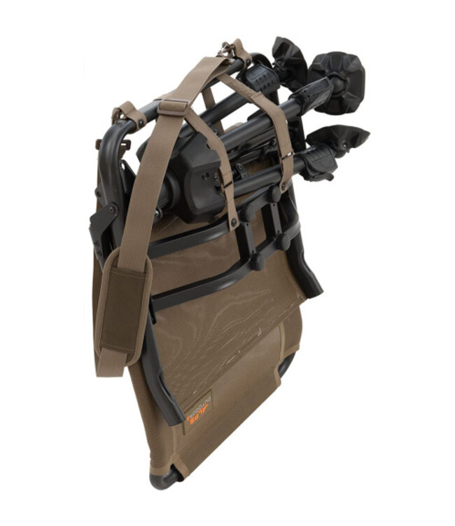 Alps Outdoorz Stealth Hunter Swivel Hunting Blind Chair Brown