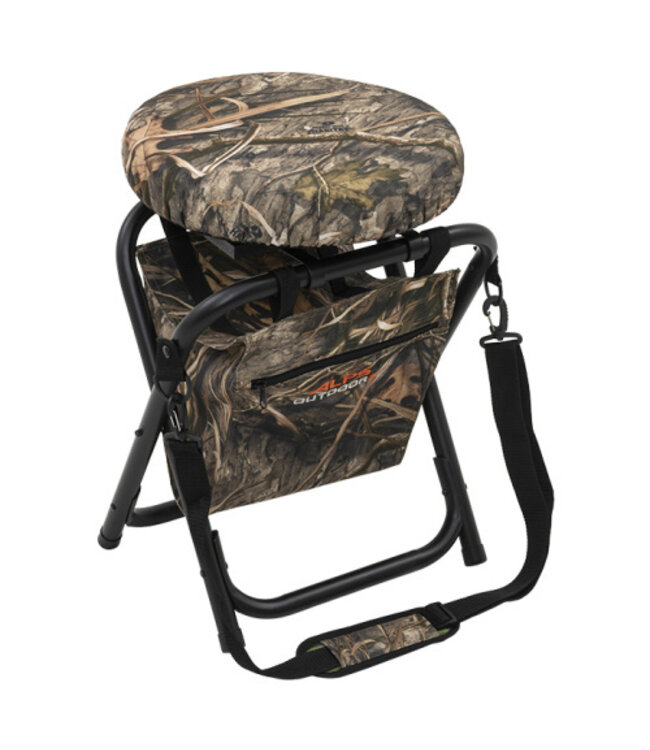 Alps Outdoorz Horizon Swivel Stool/Chair Steel Realtree Max-4 Camo